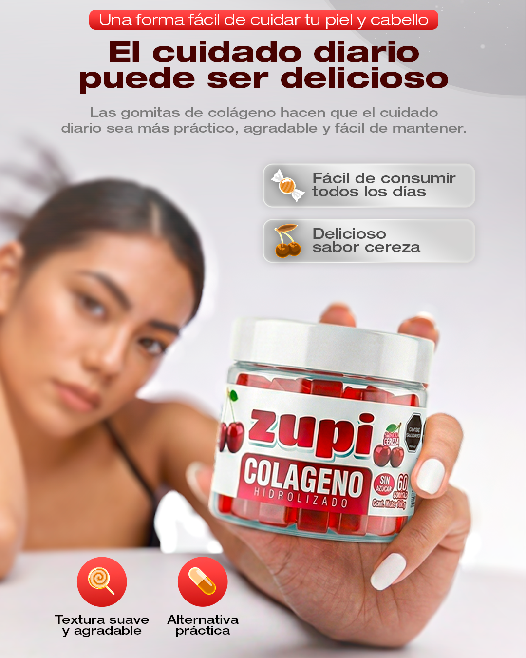 GOMITAS DE COLAGENO HIDROLIZADO