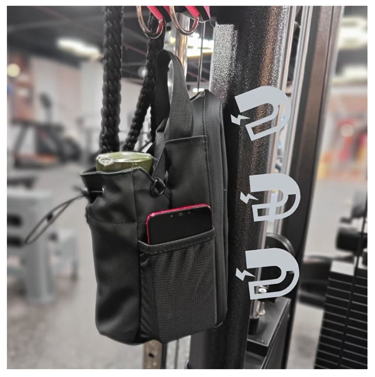 BOLSO MAGNETICO PARA EL GIMNASIO
