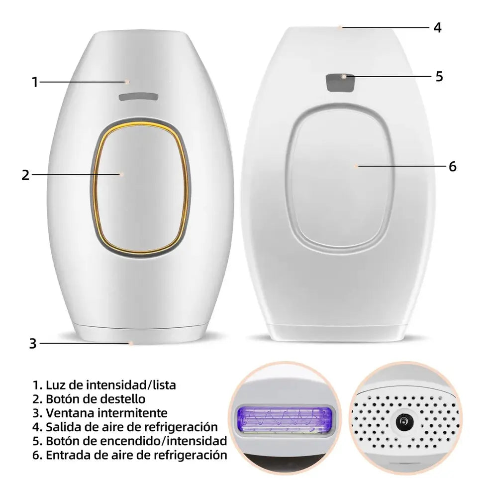 DEPILADORA LASER IPL PROFESIONAL