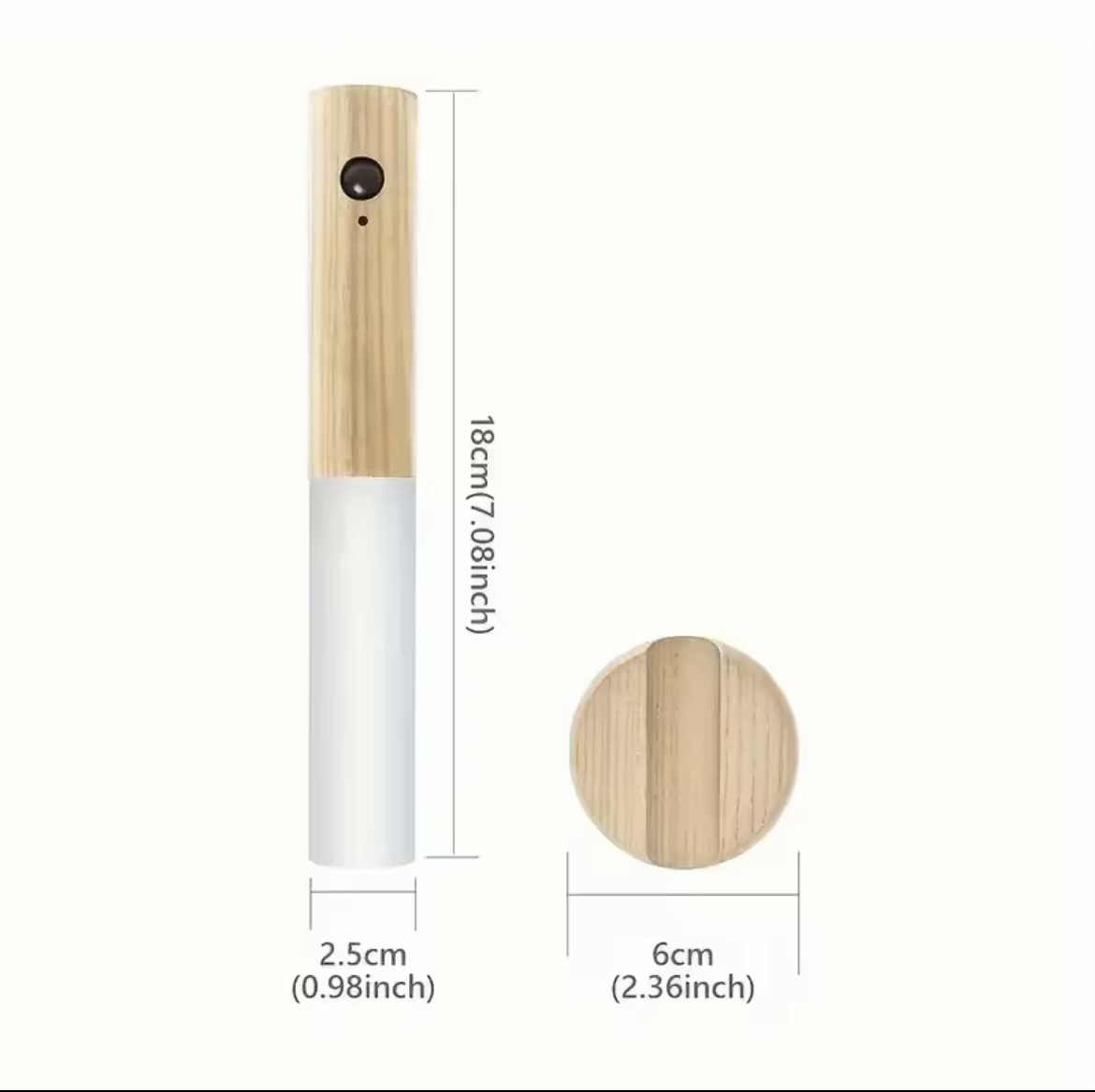 LAMPARA LED CON SENSOR DE MOVIMIENTO