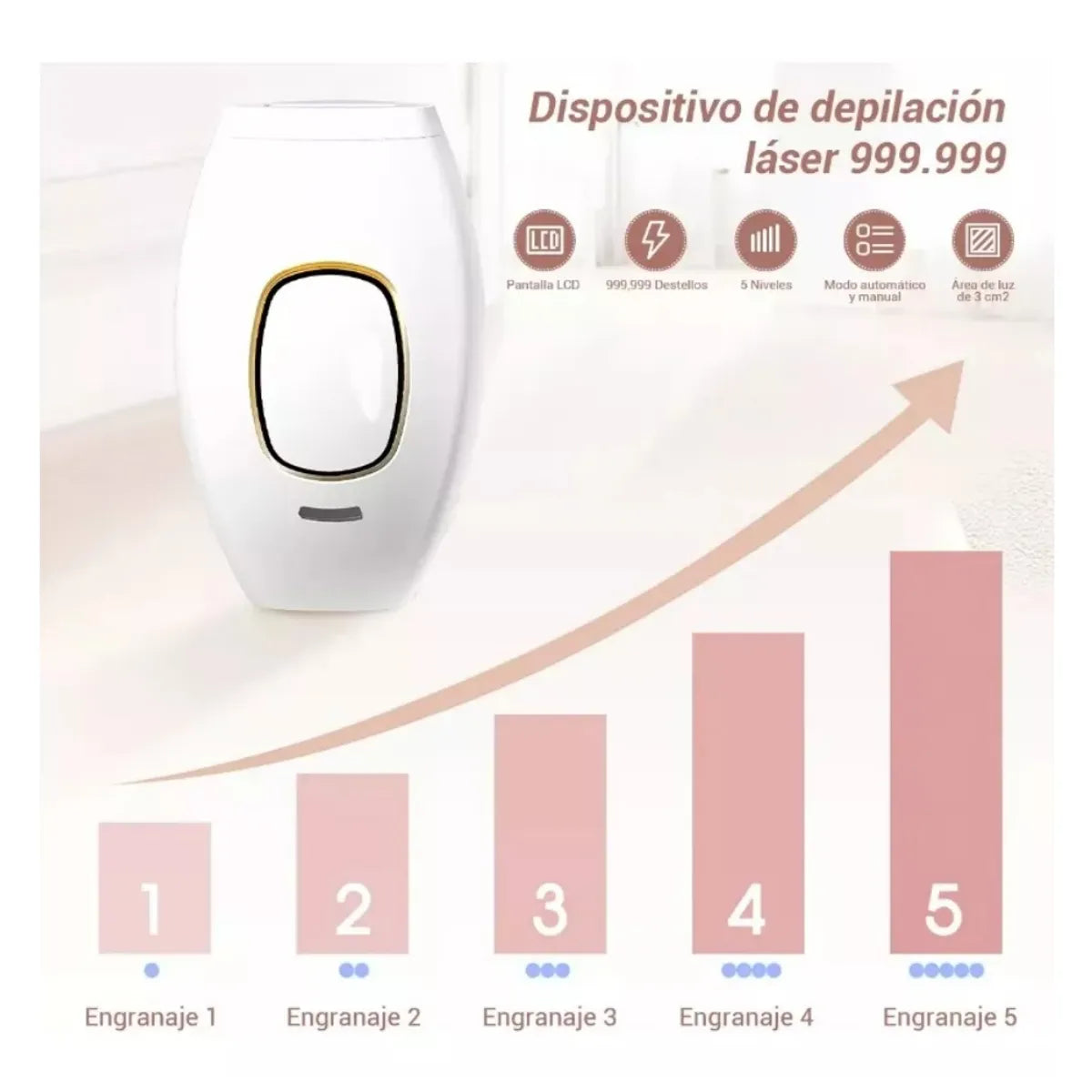 DEPILADORA LASER IPL PROFESIONAL